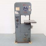 DoAll Contour Sawing & Filling Machine. Table Size 20 1/2" x 20 1/2". Throat Depth 15 3/4". Distance