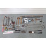 Quantity of Hand Tools as Lotted.