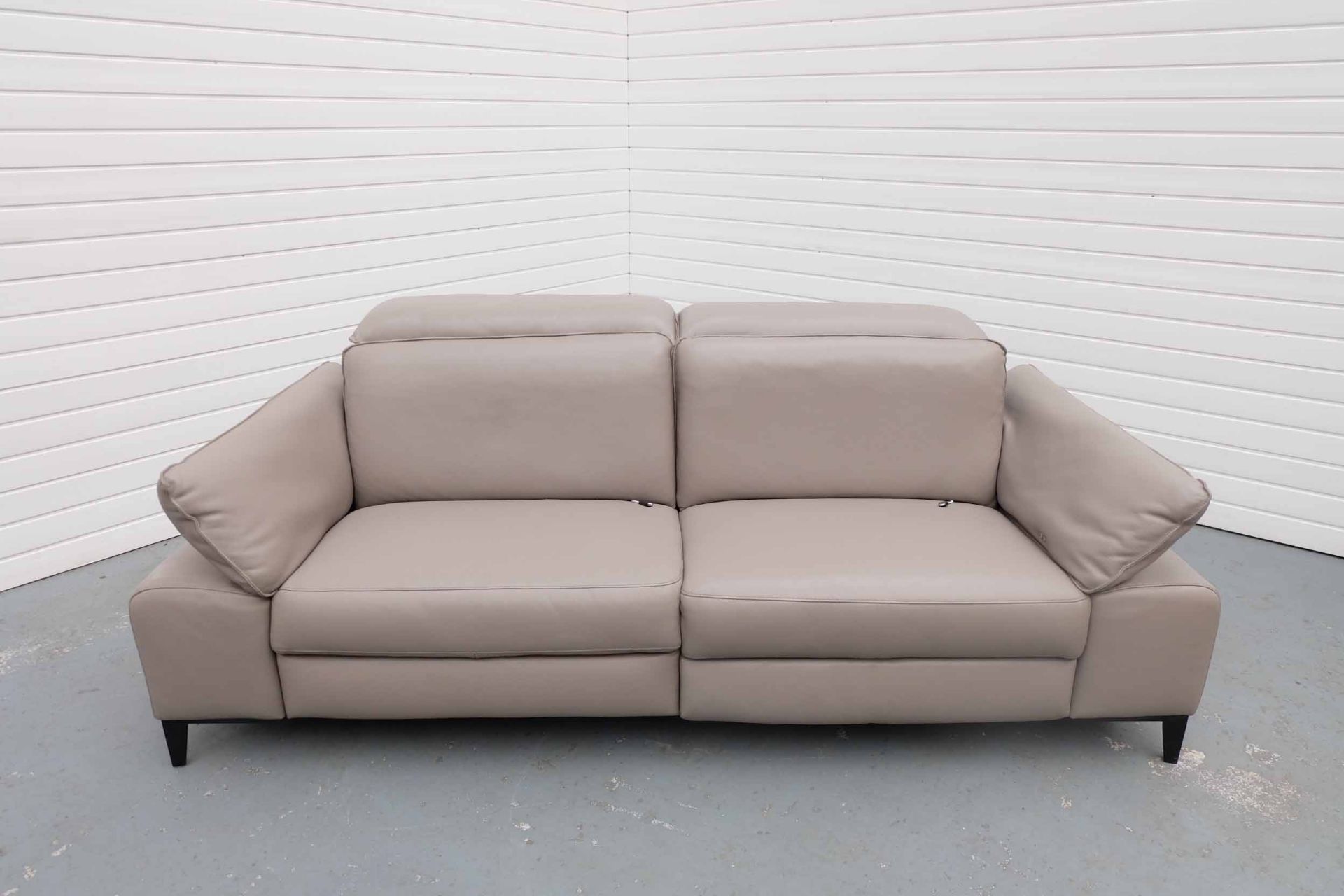 ROM 2 Seater Sofa. Fully Electric Reclining Seat. Manual Headrest. - Image 2 of 10