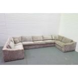 Gascoigne '5th Avenue' Range Sofa. Size 5m x 2.2m.