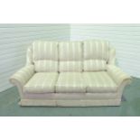 Steed Upholstery 'Hamilton' Range Fully Handmade 3 Seater Sofa. With Valance.