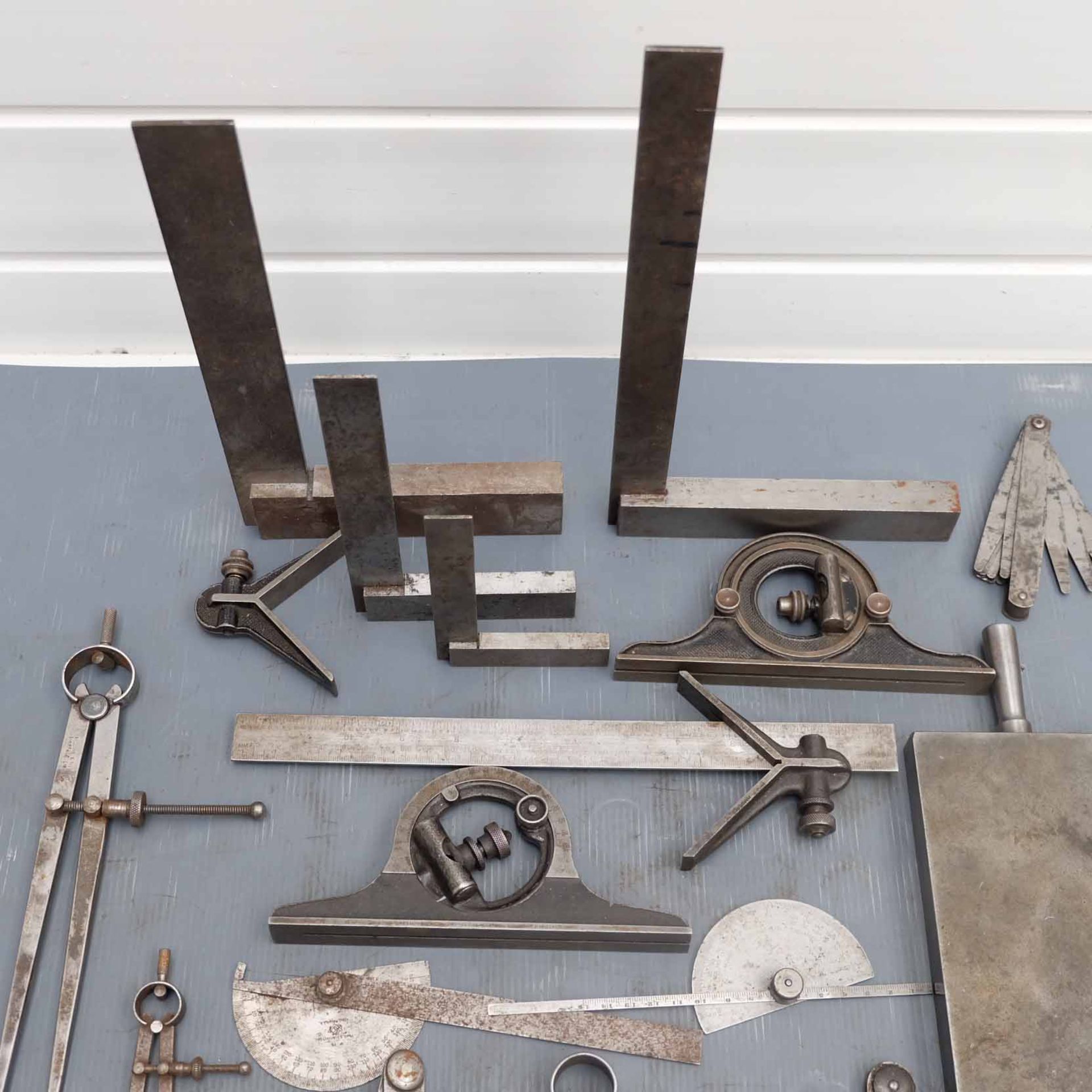 Selection of Various Marking Out Equipment. Including Squares, Scribers, Inside/Outside Calipers & 7 - Image 4 of 6