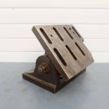 Adjustable Angle Plate. Size 12 1/2" x 10" x 9 1/2".