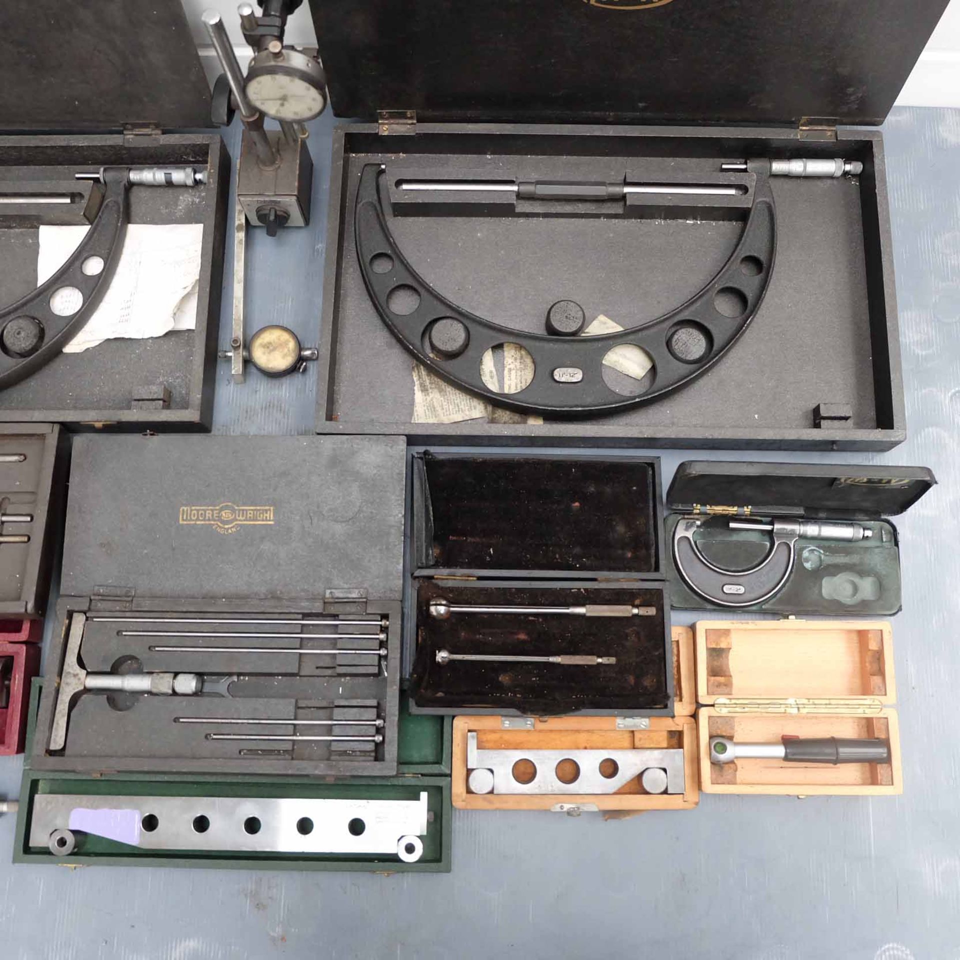 Quantity of Measuring Equipment. Including Micrometers & Sine Bars. - Image 3 of 3