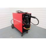 Murex Tradesmig 235 Mig Welding Set. Duty Cycle 200amp at 35%. Duty Cycle 120amp at 100%. Input 3 Ph