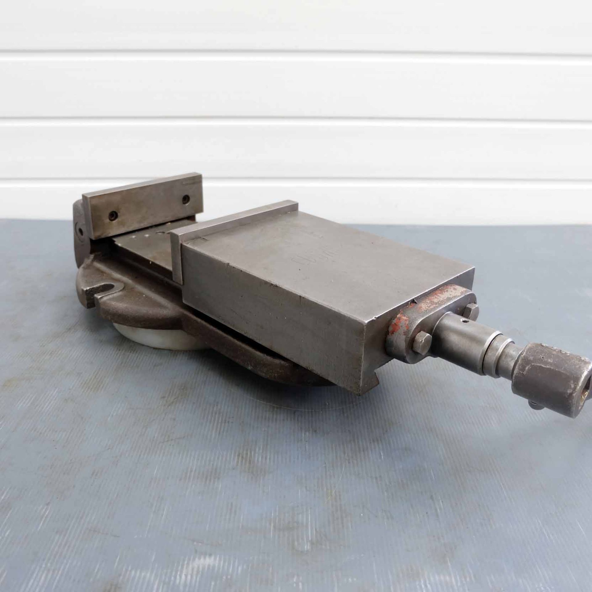 Edgwick 6" Machine Vice. Jaw Width 6". Jaw Height 2 1/8". Max Opening 6". - Image 3 of 7