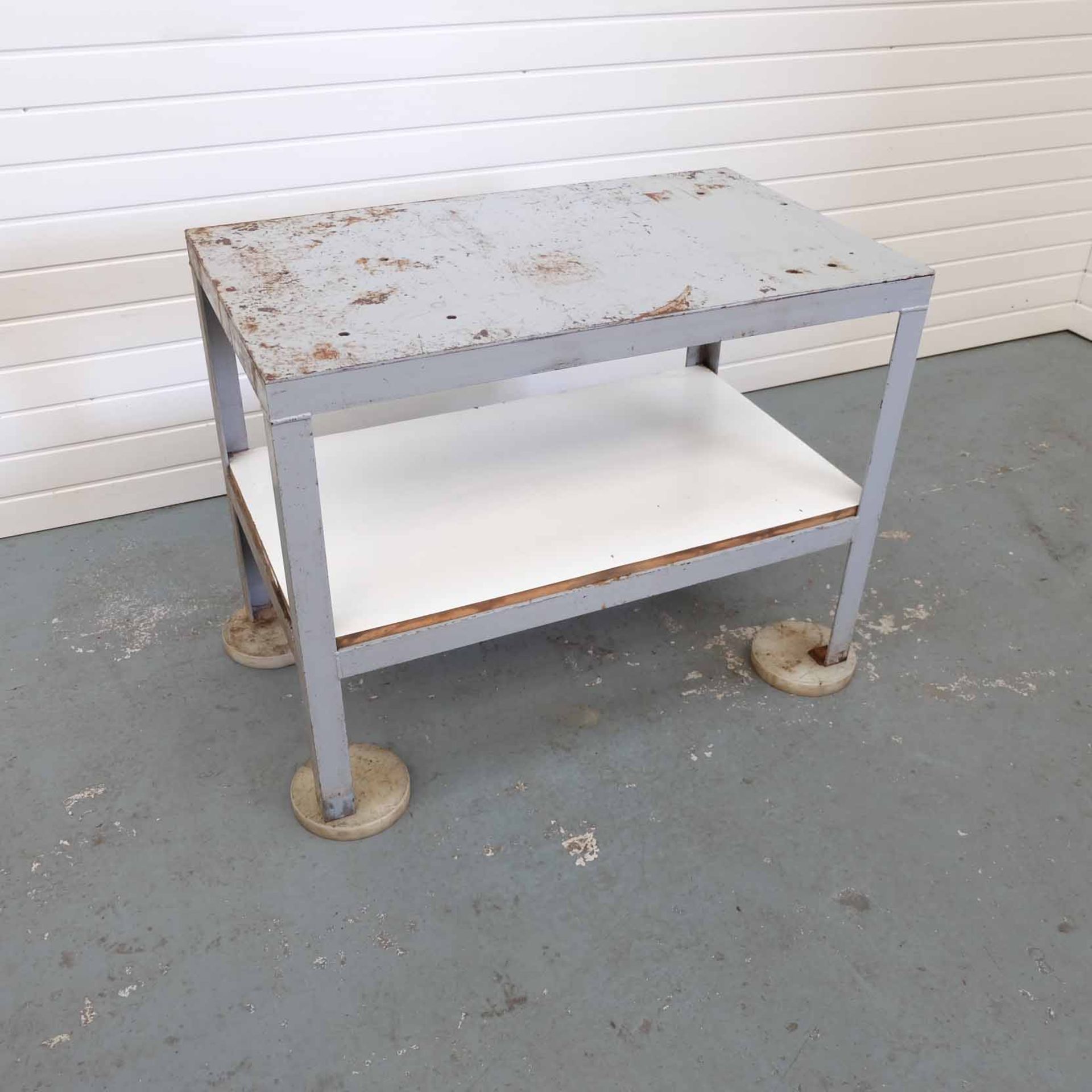 Steel Table. Size 1000mm x 590mm x 755mm High. - Image 2 of 3