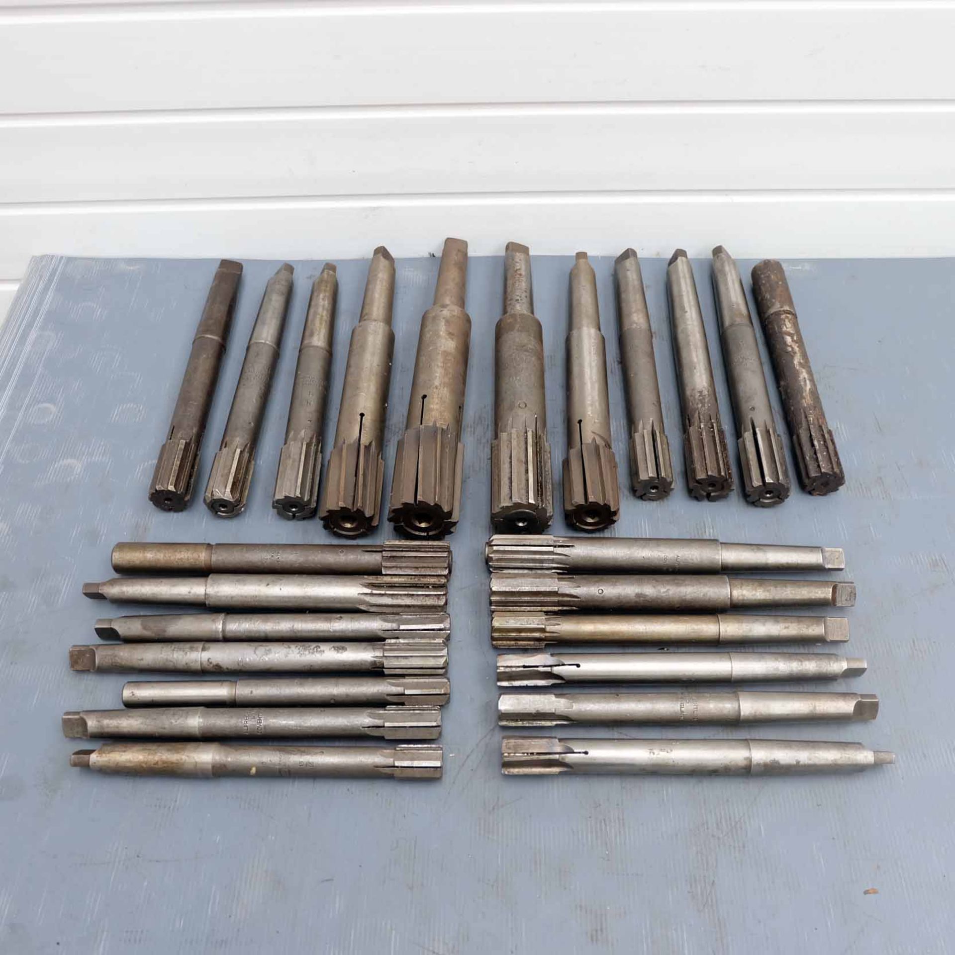 Quantity of Various Sized Adjustable Reamers. 3 & 4MT.