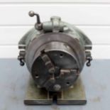 Marlco Horizontal / Vertical Indexing Head. With 5 1/4" 3 Jaw Chuck.