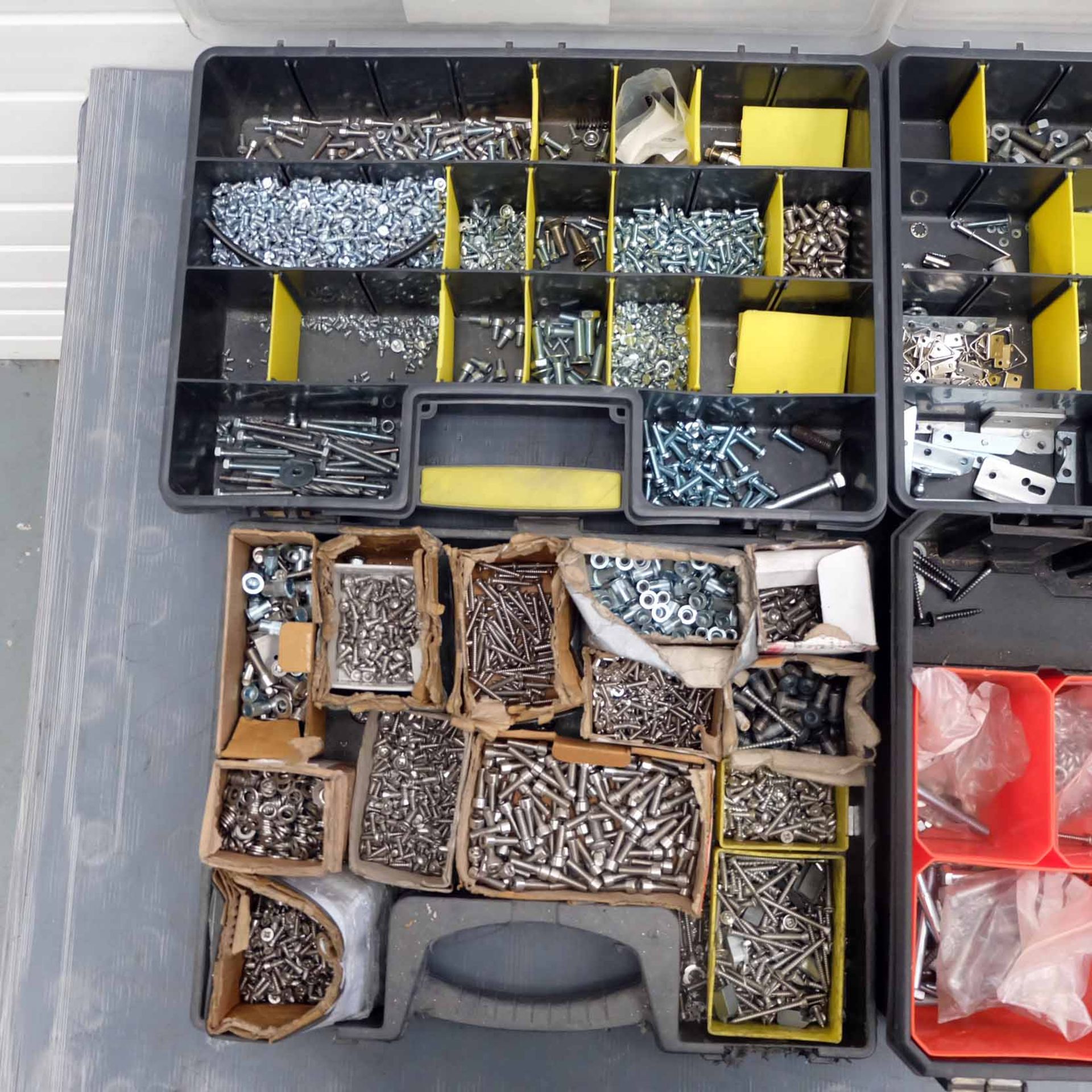 Quantity of Various Screws, Bolts & Washers. Including 2 Carry Trays. - Image 2 of 5