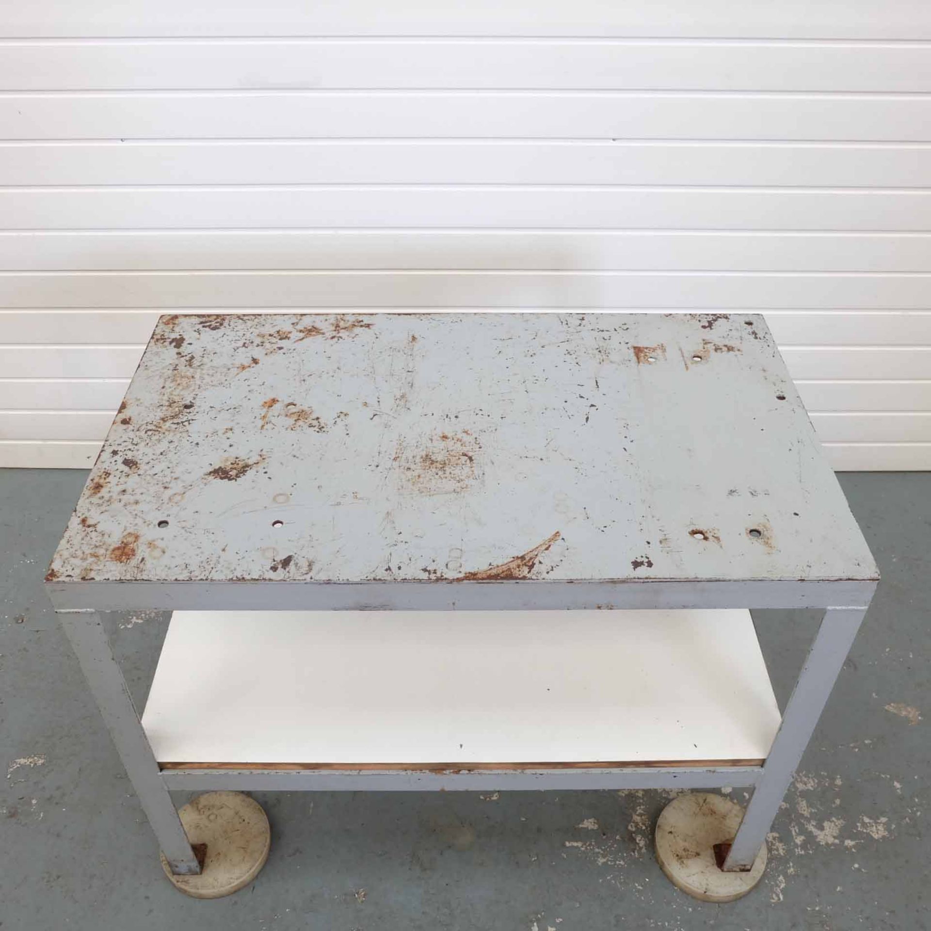 Steel Table. Size 1000mm x 590mm x 755mm High. - Image 3 of 3