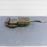 6" Machine Vice. Jaw Width 6". Jaw Height 2". Max Opening 6 3/16. Overall Height 3 3/4".