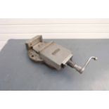 Comet Machine Vice. Jaw Width 6". Jaw Height 2". Max Opening 4 7/8". Overall Height 4".