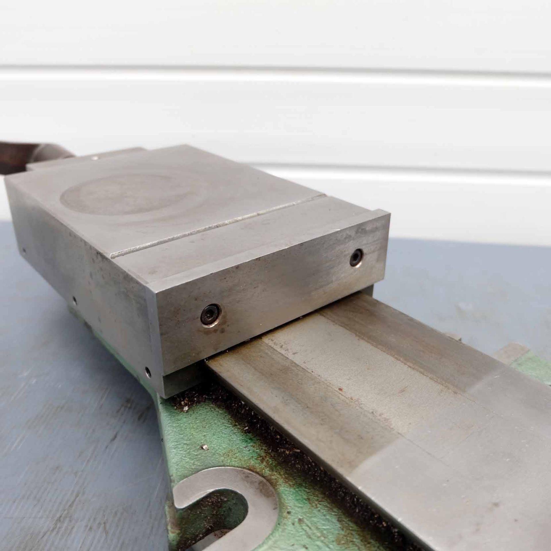 6" Machine Vice. Jaw Width 6". Jaw Height 1 7/8". Max Opening 6 3/4". Overall Height 3 3/4". - Image 6 of 7