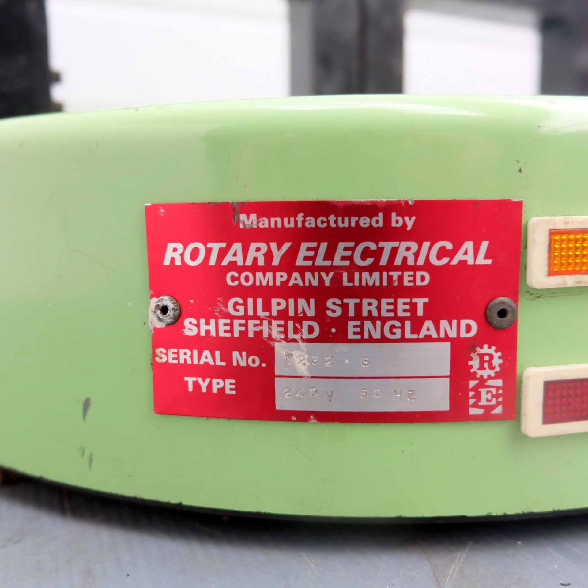 Rotary Electrical Ltd. Bearing Heater Type 240V 50HZ. Single Phase. - Bild 4 aus 6
