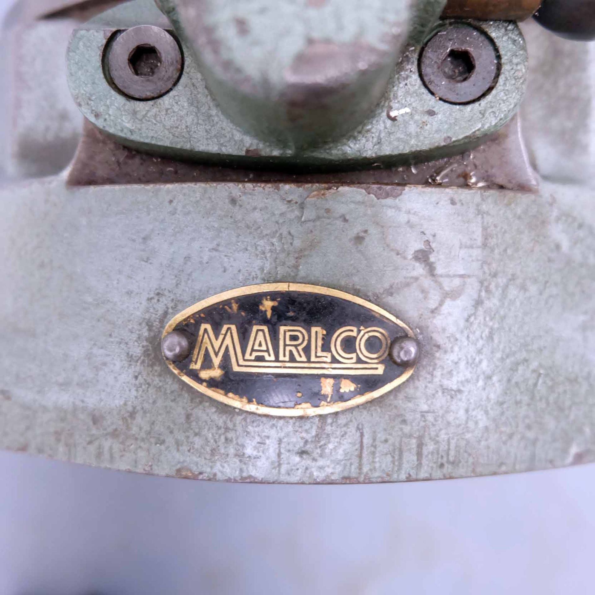 Marlco Horizontal / Vertical Indexing Head. With 5 1/4" 3 Jaw Chuck. - Image 6 of 7