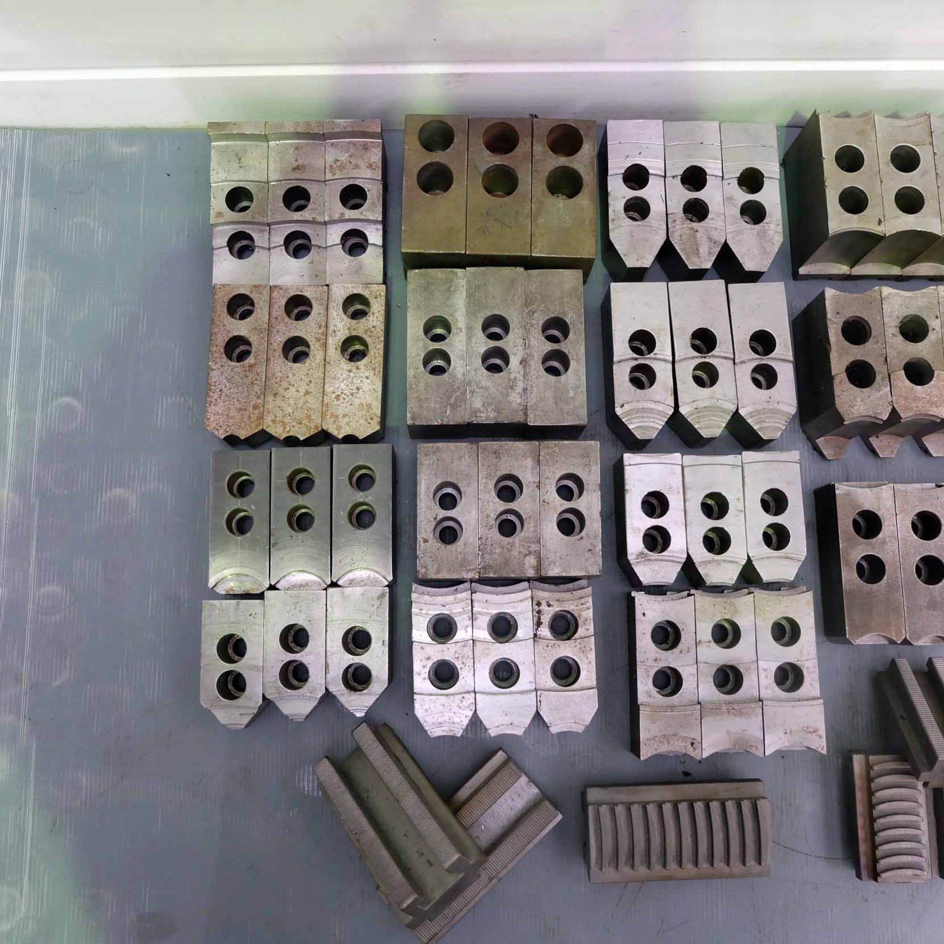 Quantity of Serrated Reverible Top Soft Jaws & 2 Sets of Unused Bottom Jaws. - Image 2 of 5