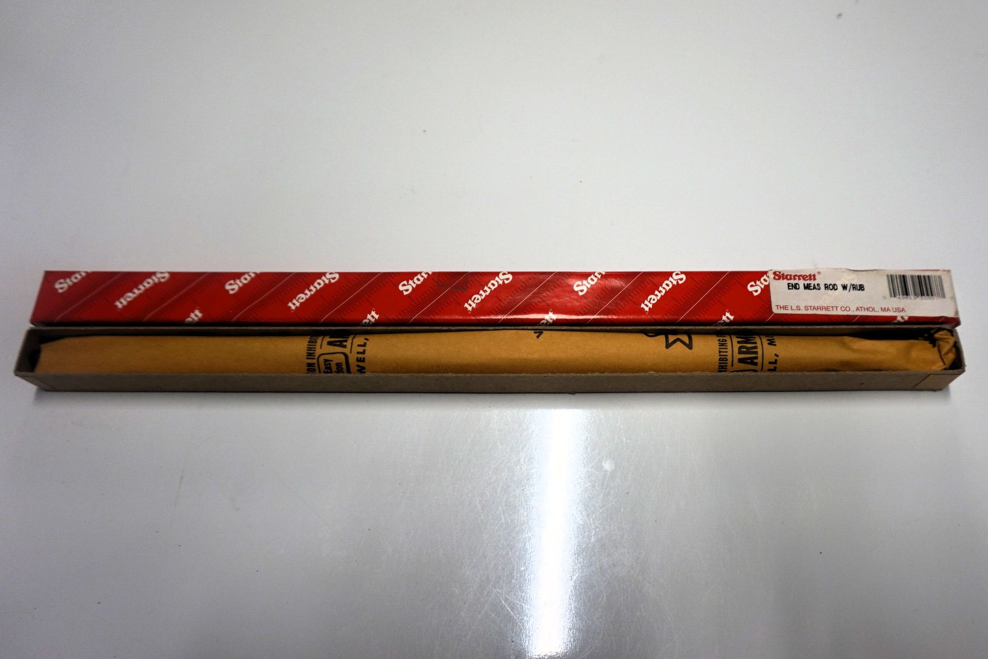 Model No. 234A-15 End Measuring Rod with Insulated Handle and Spherical Ends. 15" Length.