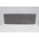 Upholstered Footboard With Button Detailing. To Fit Double Bed.