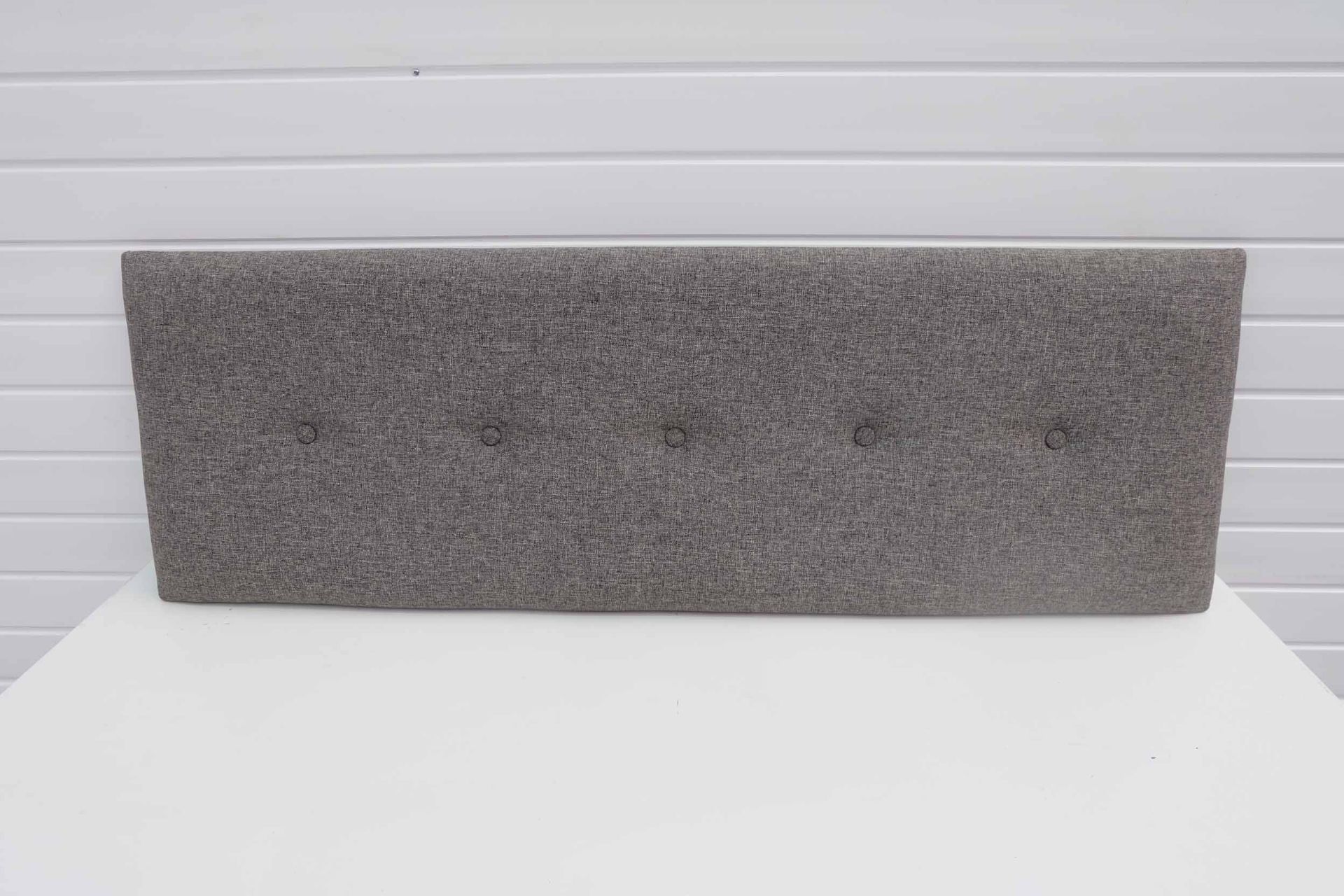 Upholstered Footboard With Button Detailing. To Fit Double Bed.