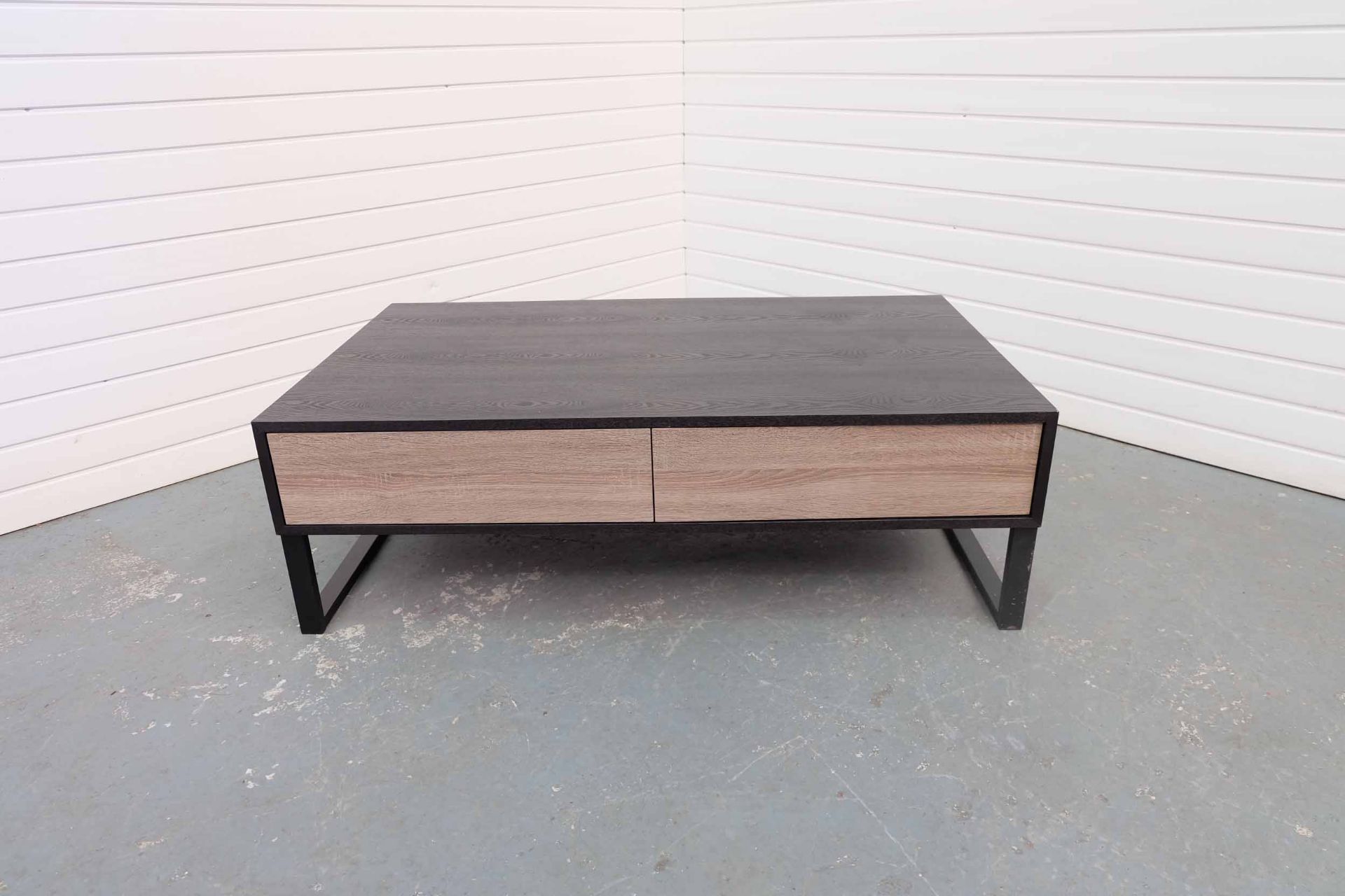 Coach House Coffee Table With 4 Drawers.