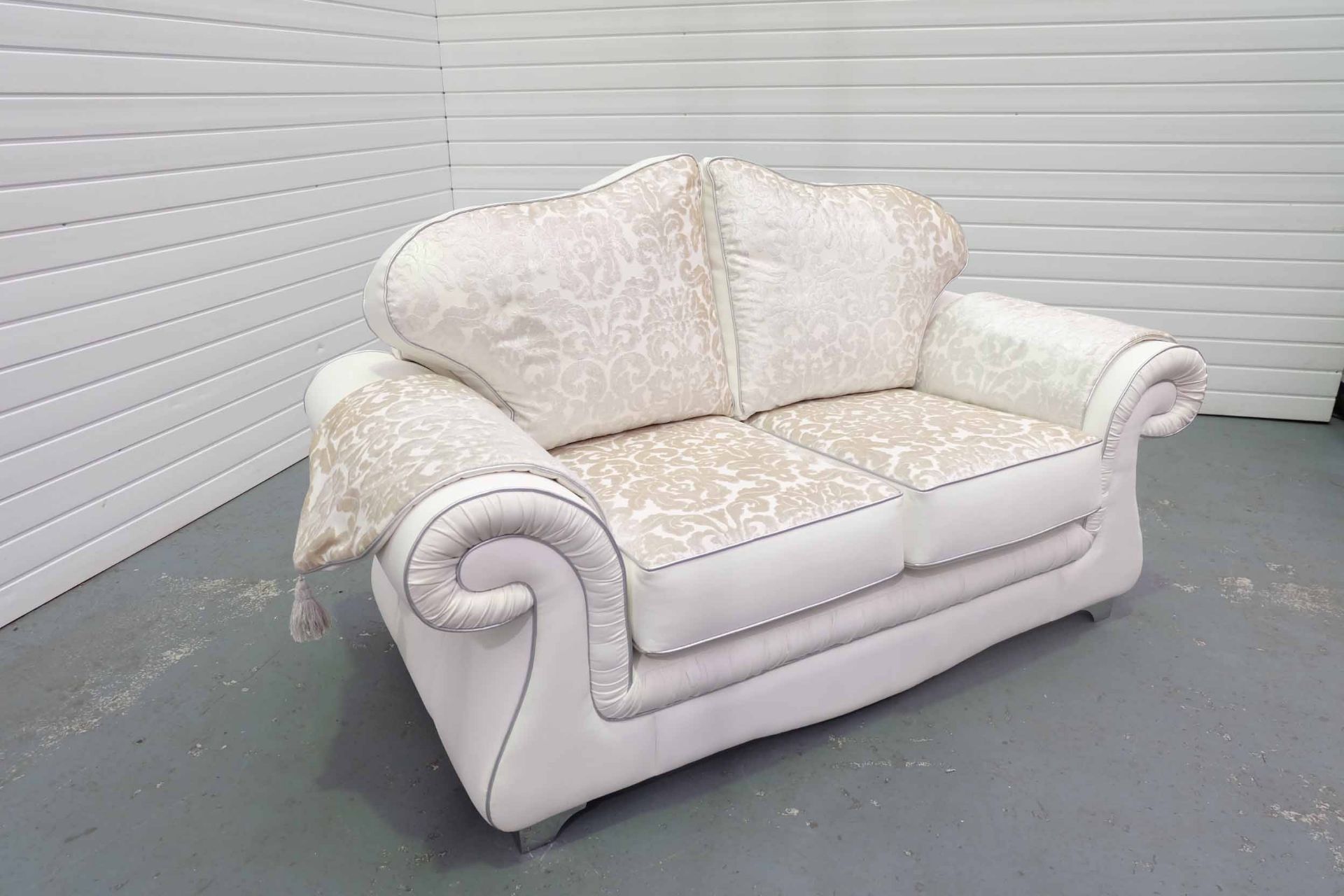 Handmade Collection 2 Seater Sofa. With Arm Throws. - Image 3 of 8