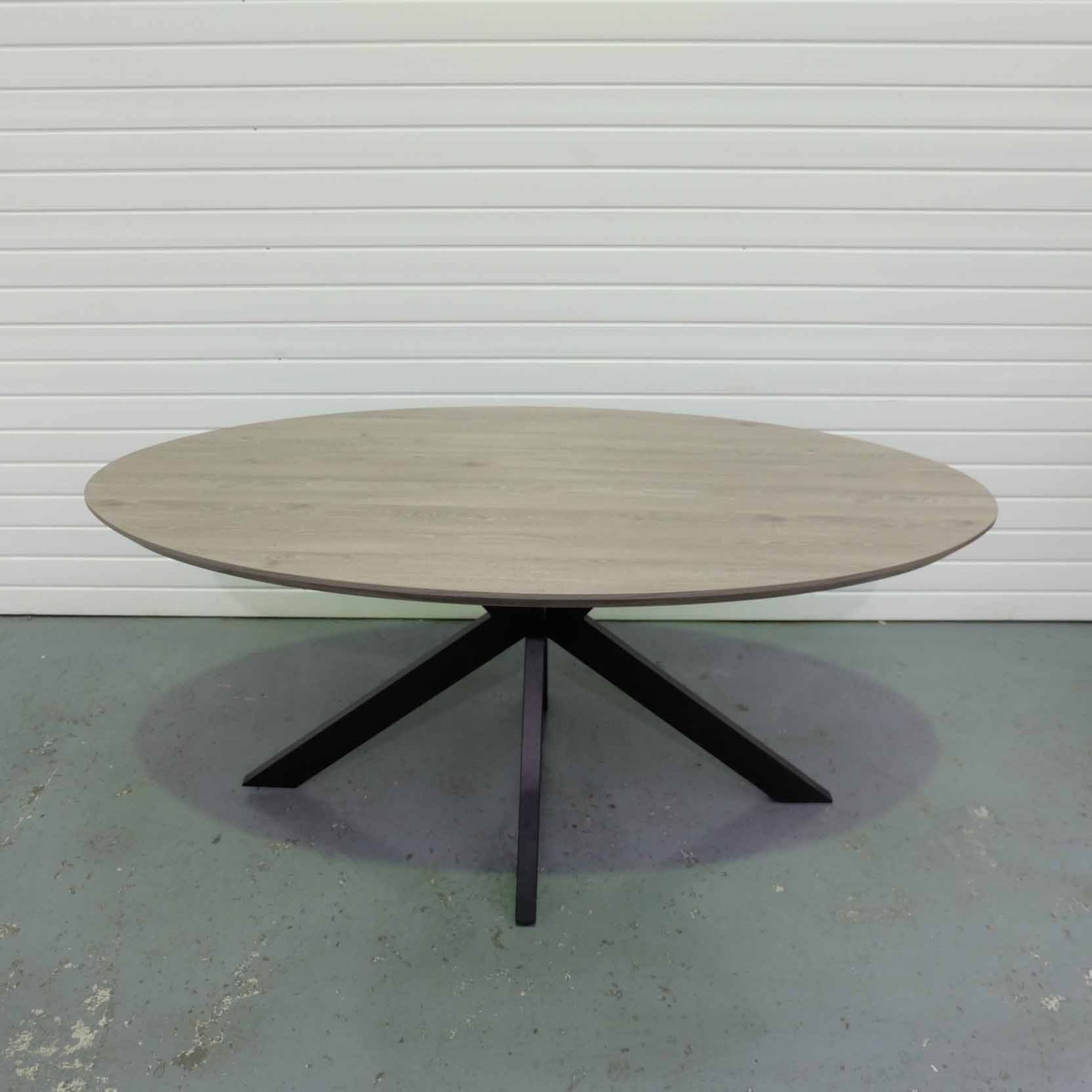Furniture Link 'Manhattan' Oval Dining Table. SmarTops® Technology (Heat, Stain and Scratch resistan