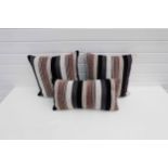 Set of 3 Matching ROM Sofa Scatter Cushions.