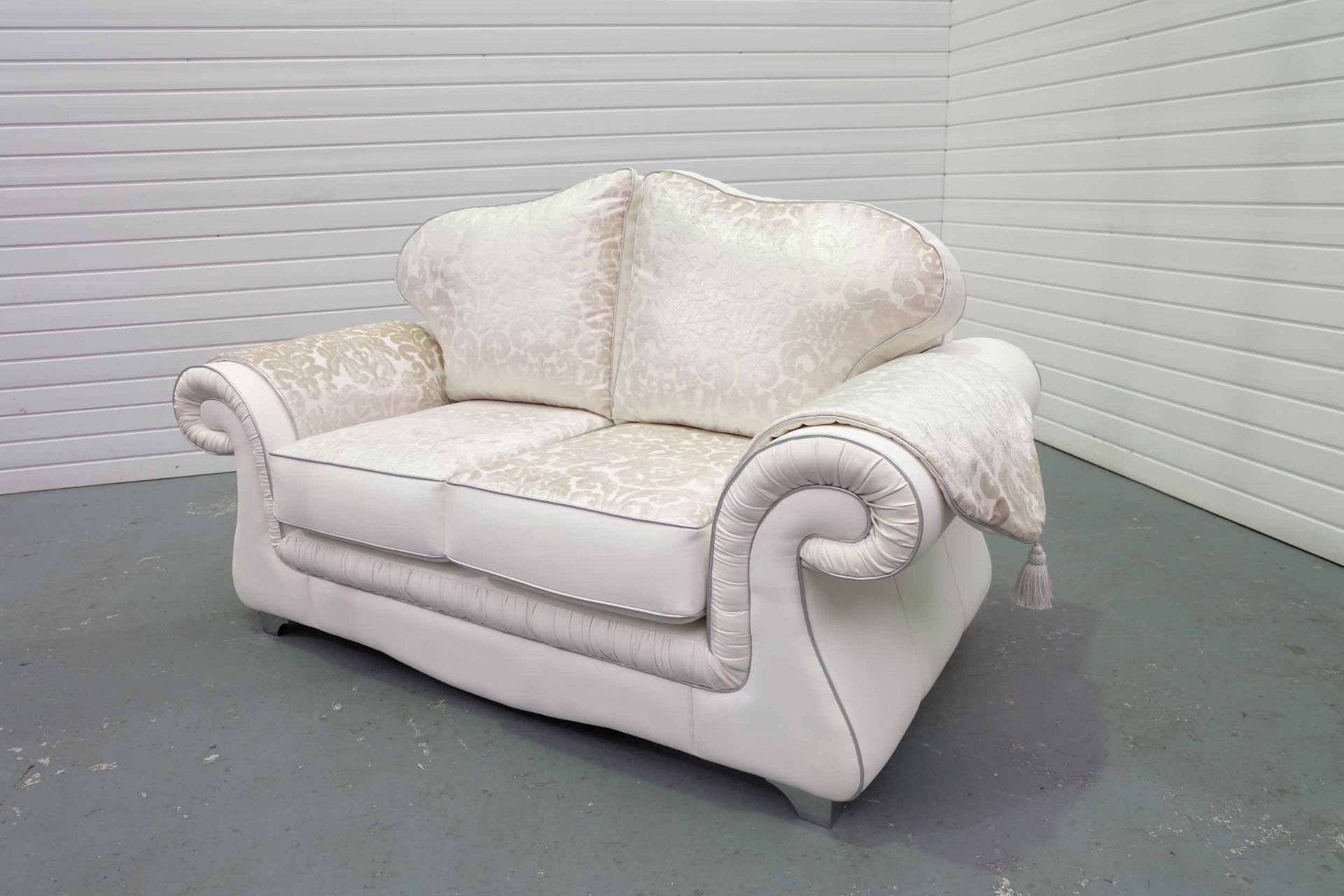Handmade Collection 2 Seater Sofa. With Arm Throws. - Image 2 of 8