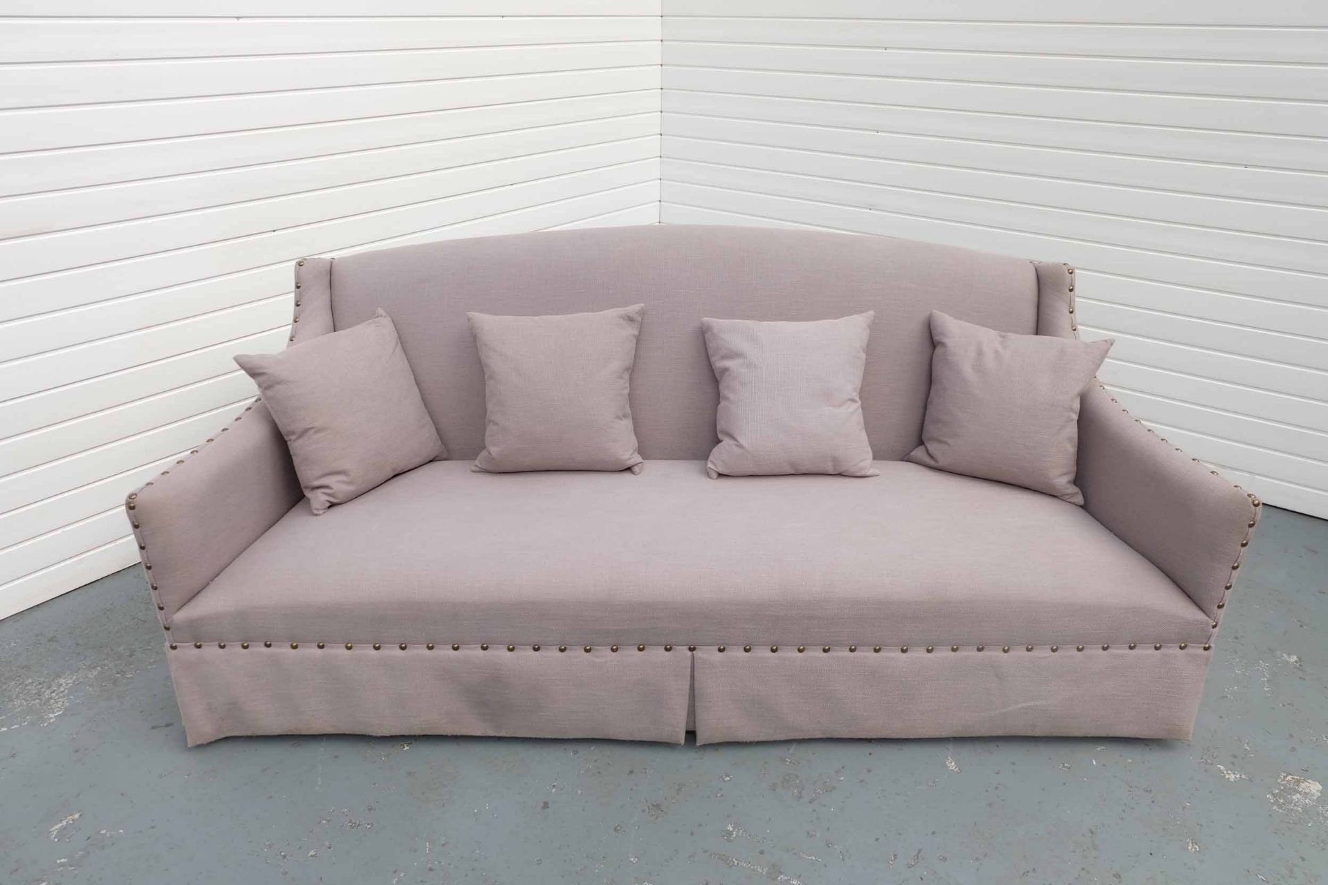 Coach House 3 Seater Sofa. With Valance. Includes 4 Scatter Cushions.