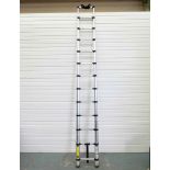 TB Davies Model 1303-010 XTEND & CLIMB Telescopic Ladder. 2.8m Max Standing Height. 3.8m Max Extende