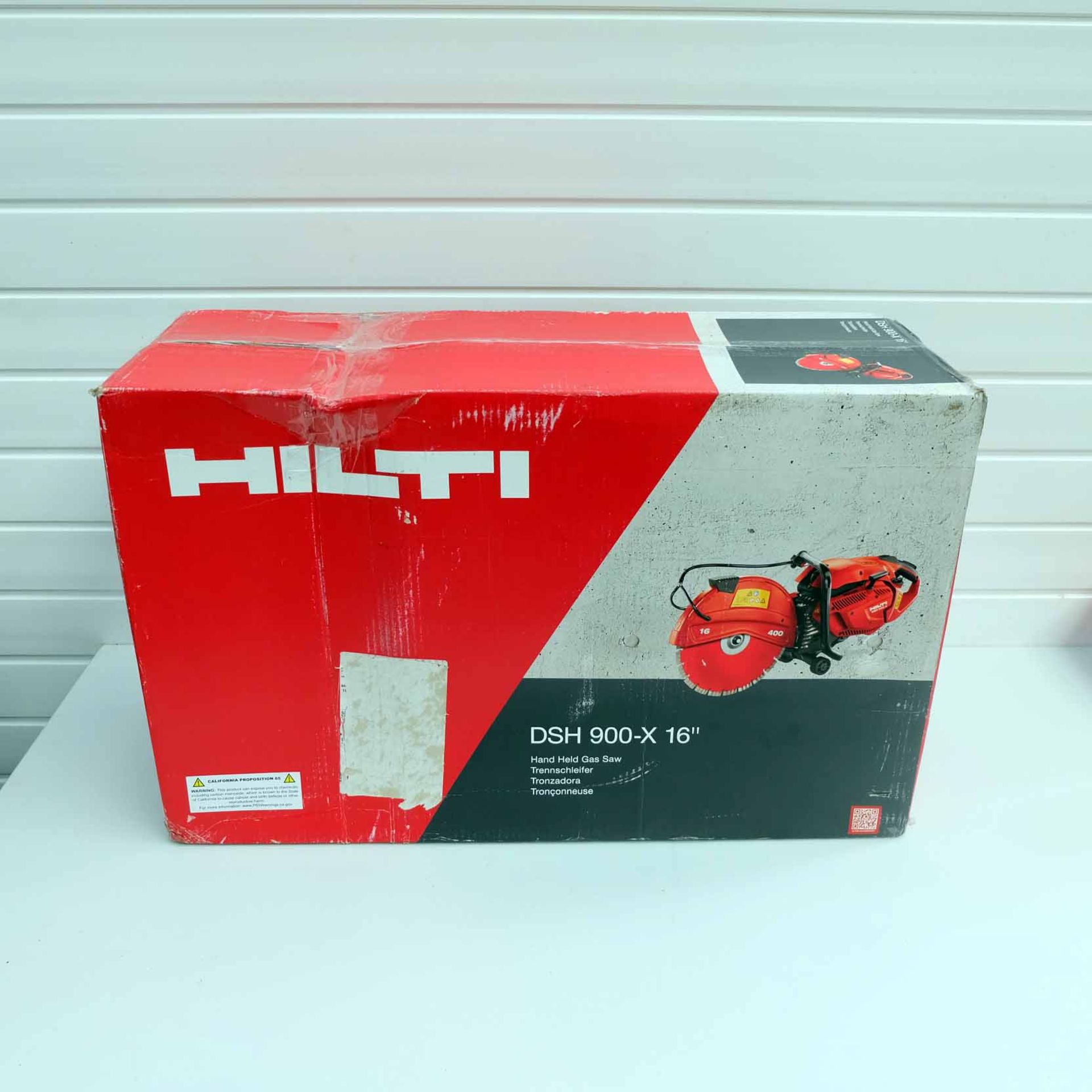 Hilti Hand Held Gas Saw. Model DSH 900-X 16". Complete With SP-16"x1" Blade. Easy Start Auto-Choke S - Image 22 of 22
