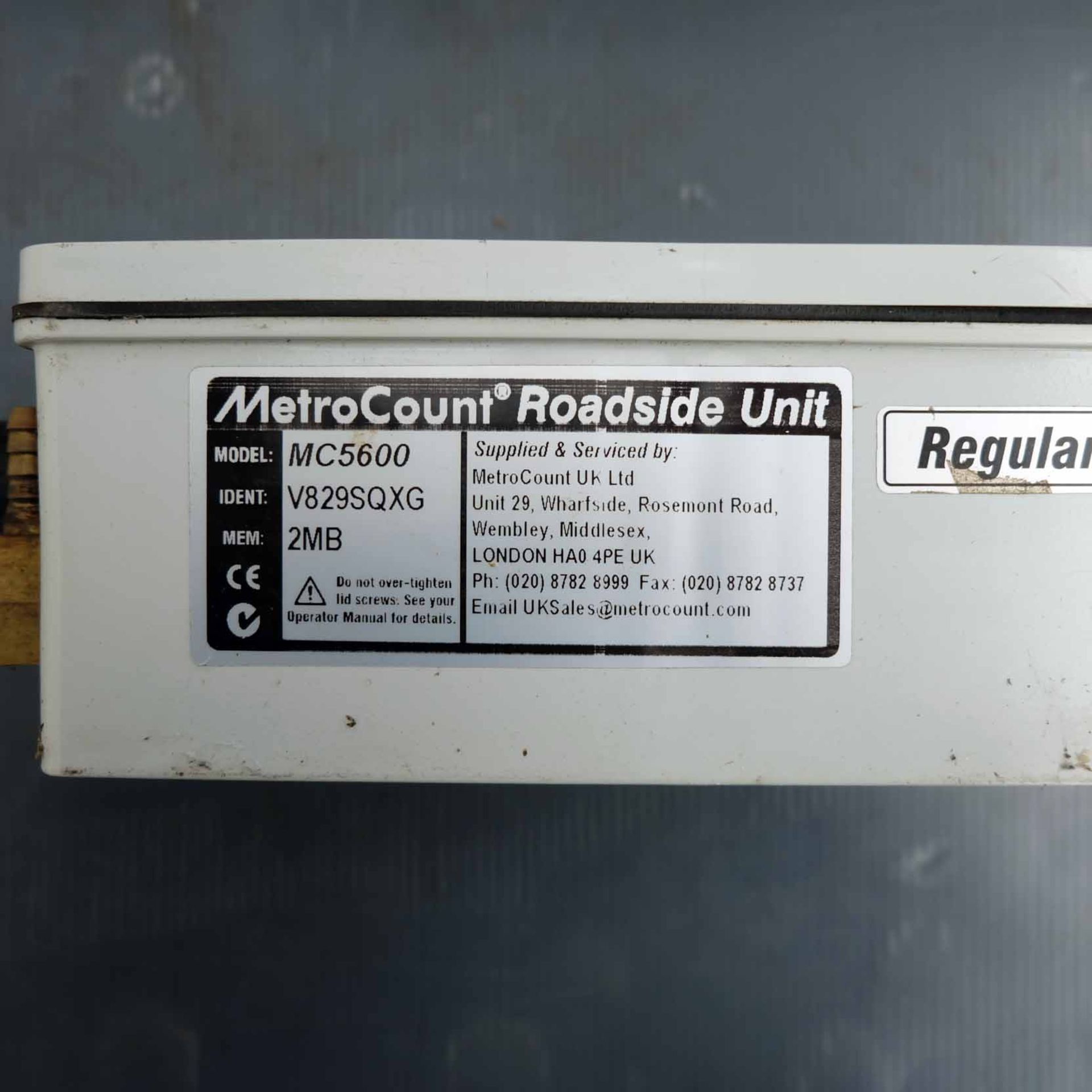 Metro Count Model MC5600 Vehicle Classifier System. With 4 x Tubes. - Image 4 of 5