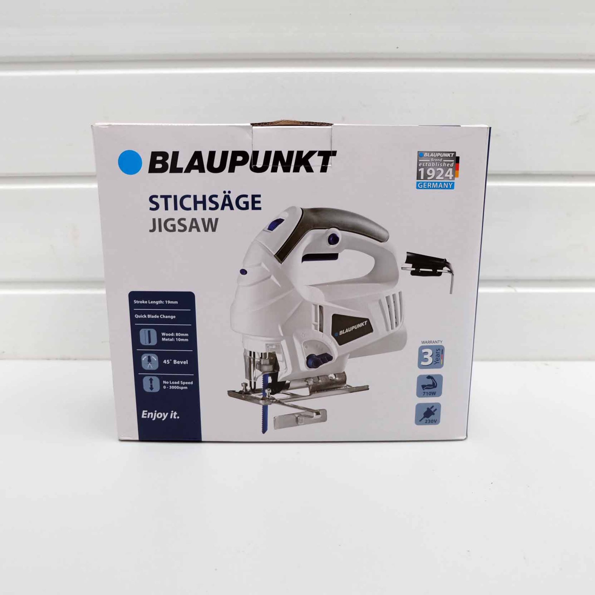 Blaupunkt STITAGE Jigsaw. Model JZ3000. 710W. 0-3000rpm. Stroke Length 19mm. - Image 6 of 9