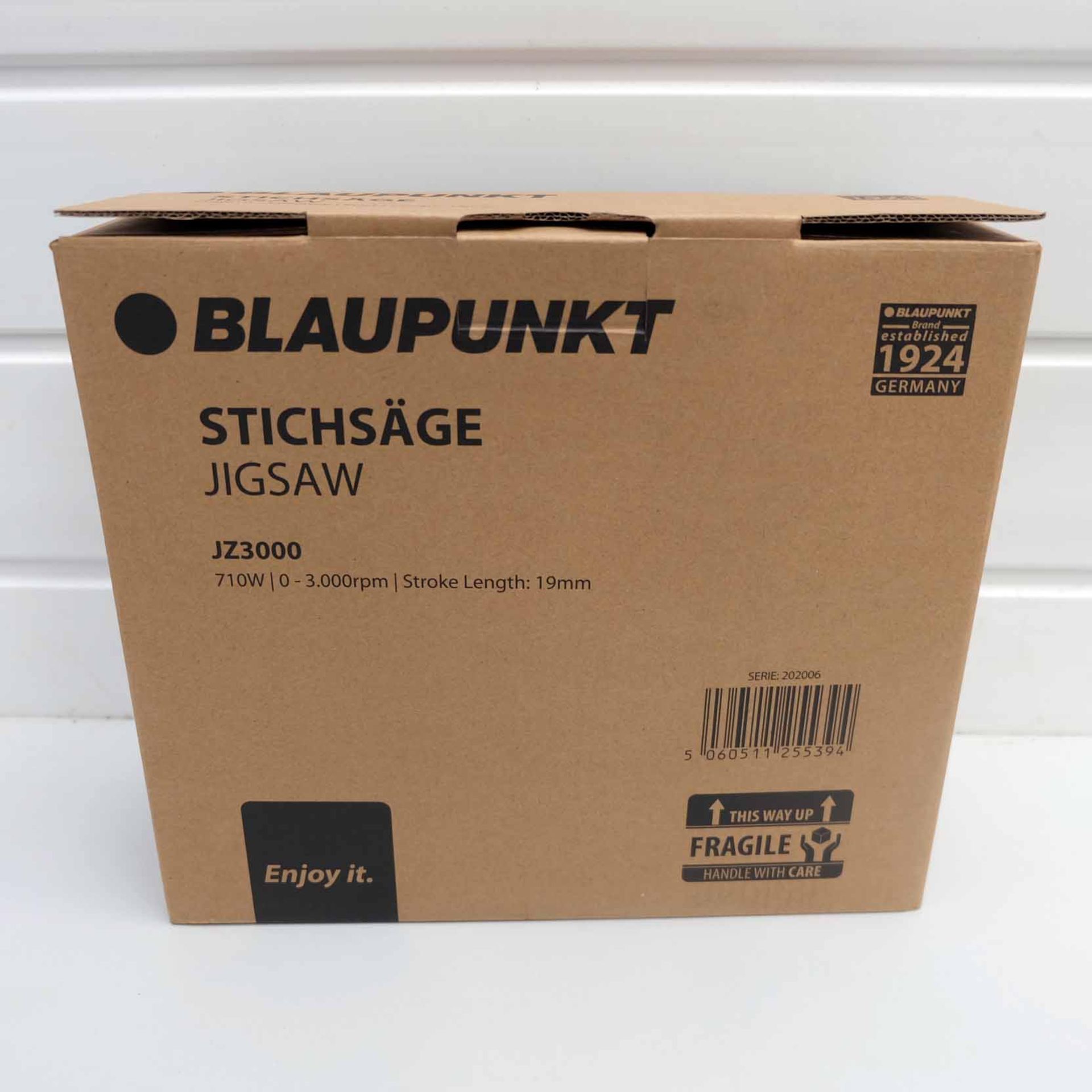 Blaupunkt STITAGE Jigsaw. Model JZ3000. 710W. 0-3000rpm. Stroke Length 19mm. - Image 9 of 9