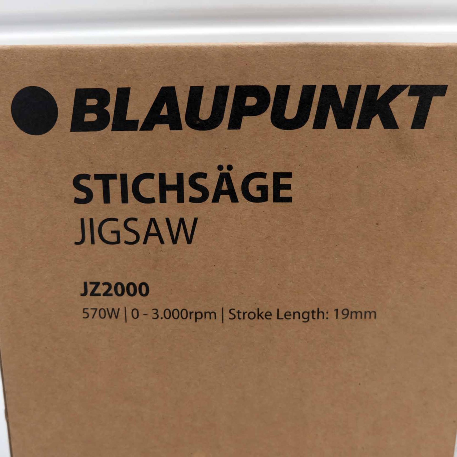 Blaupunkt STITAGE Jigsaw. Model JZ2000. 570W. 0-3000rpm. Stroke Length 19mm. - Image 7 of 9