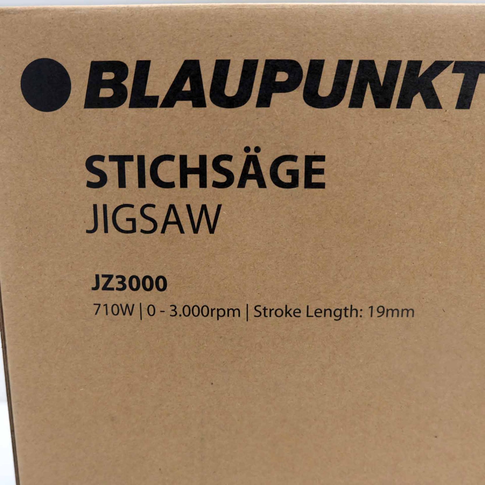 Blaupunkt STITAGE Jigsaw. Model JZ3000. 710W. 0-3000rpm. Stroke Length 19mm. - Image 7 of 9