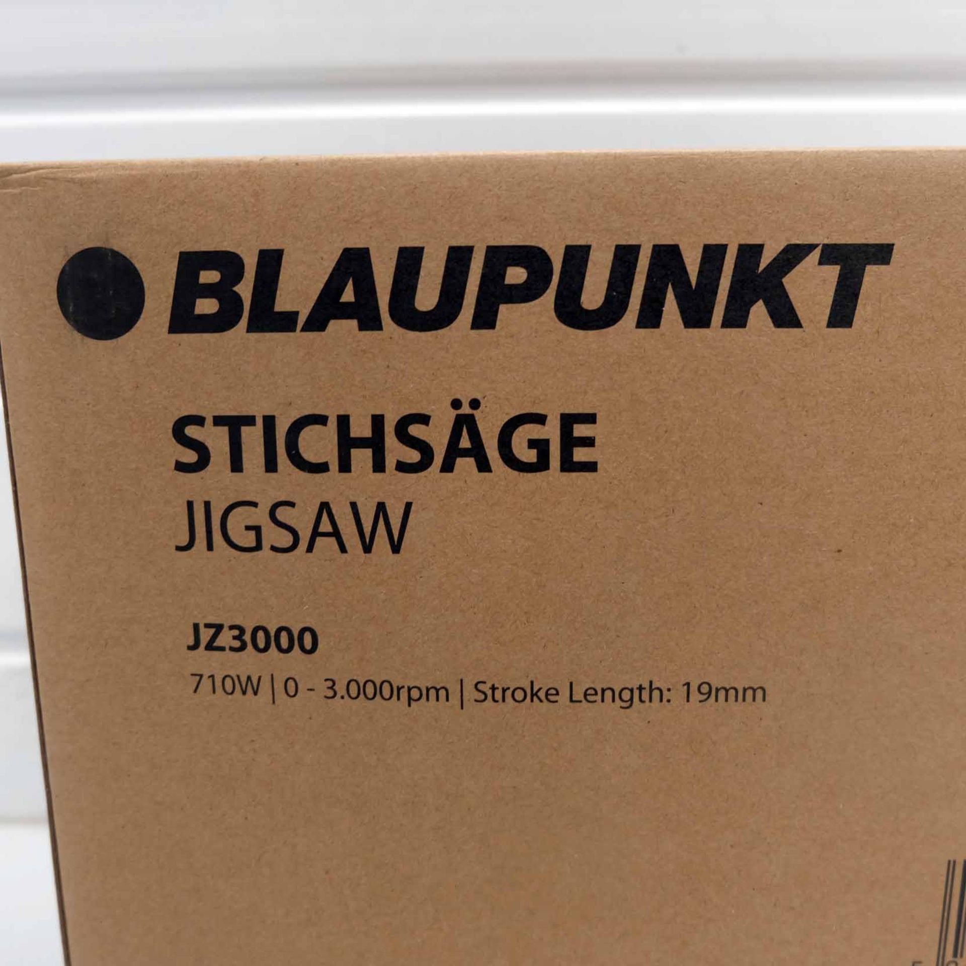 Blaupunkt STITAGE Jigsaw. Model JZ3000. 710W. 0-3000rpm. Stroke Length 19mm. - Image 7 of 9