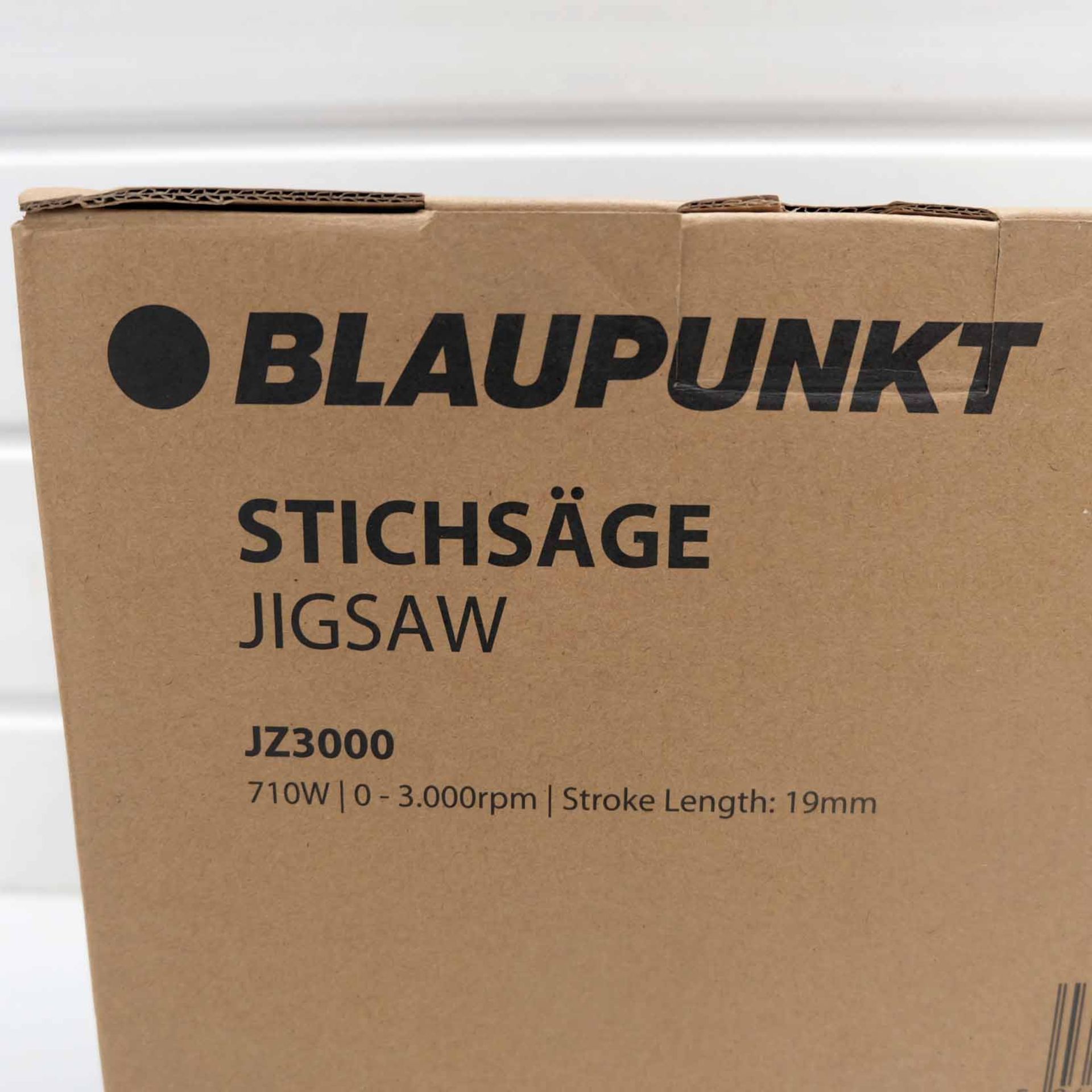 Blaupunkt STITAGE Jigsaw. Model JZ3000. 710W. 0-3000rpm. Stroke Length 19mm. - Image 7 of 9