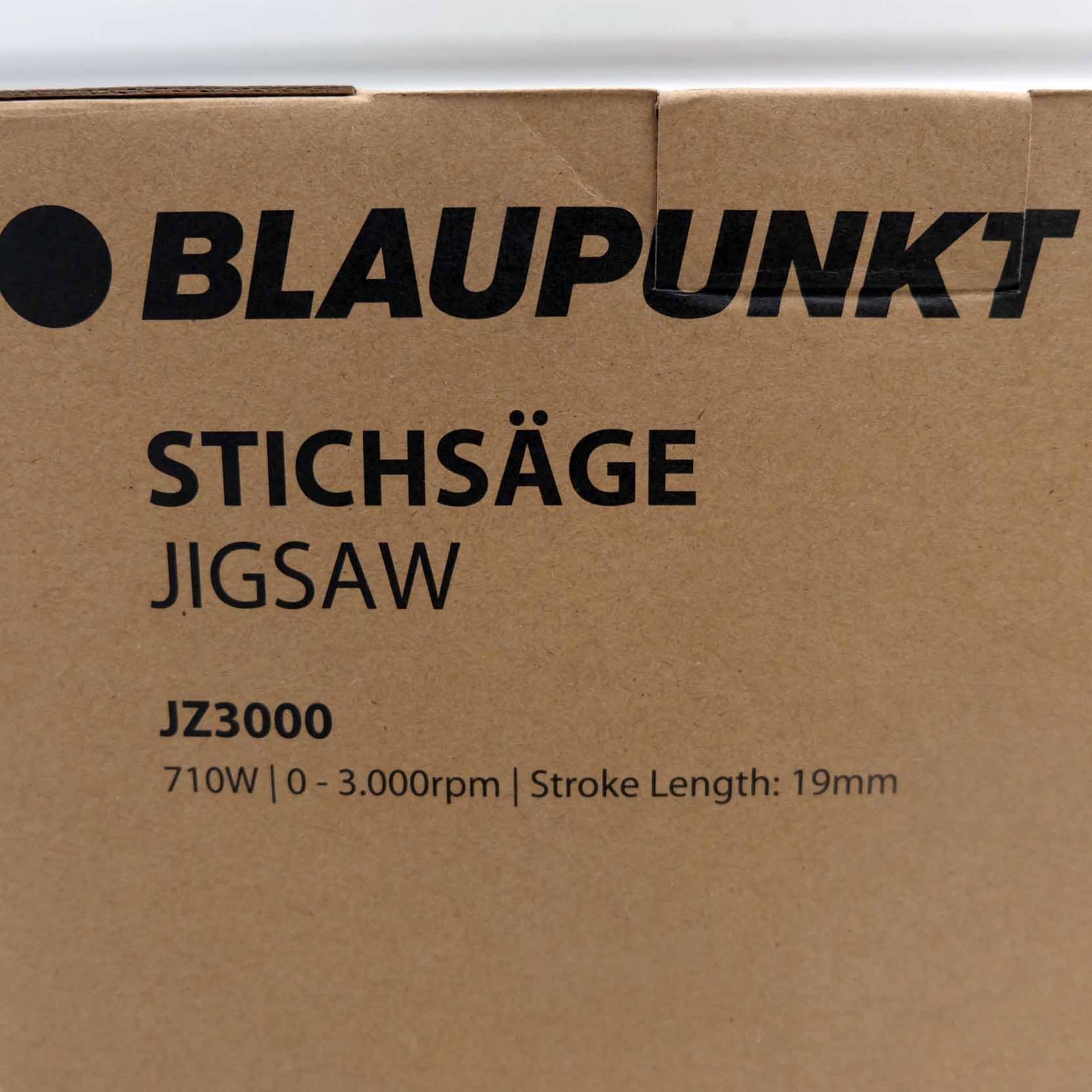 Blaupunkt STITAGE Jigsaw. Model JZ3000. 710W. 0-3000rpm. Stroke Length 19mm. - Image 7 of 9