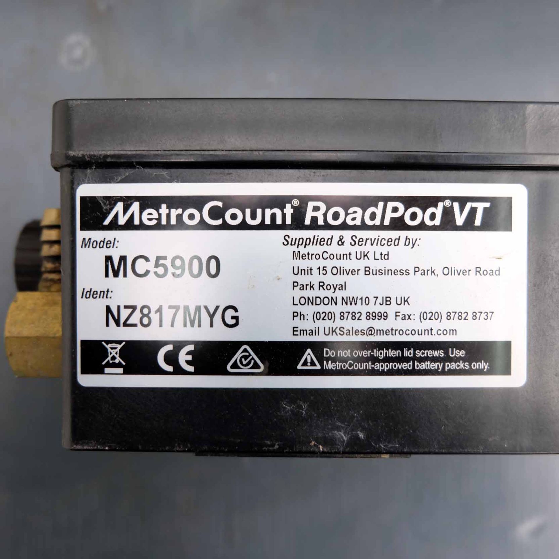 Metro Count Model MC5900 Vehicle Classifier System. Road Pod VT. With 4 x Tubes. - Image 5 of 6