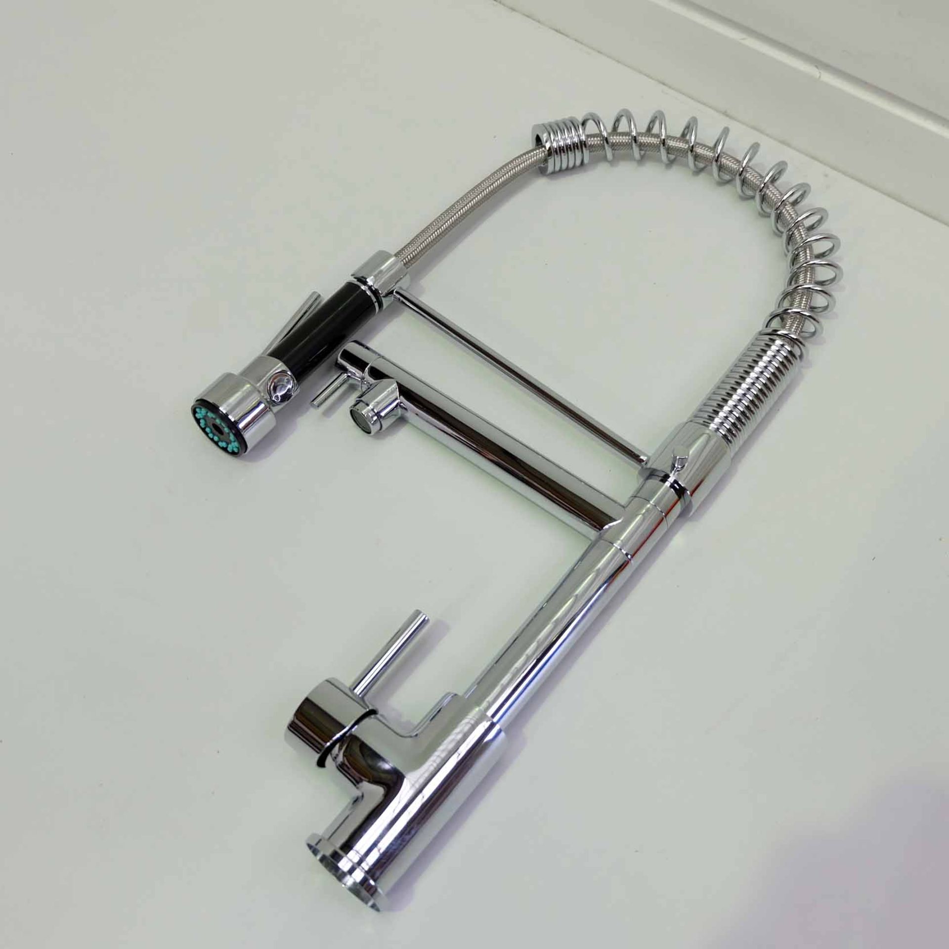 Chrome Tall Side Kitchen Tap Rinser & Pan Fill. Model KC311T. - Image 3 of 13