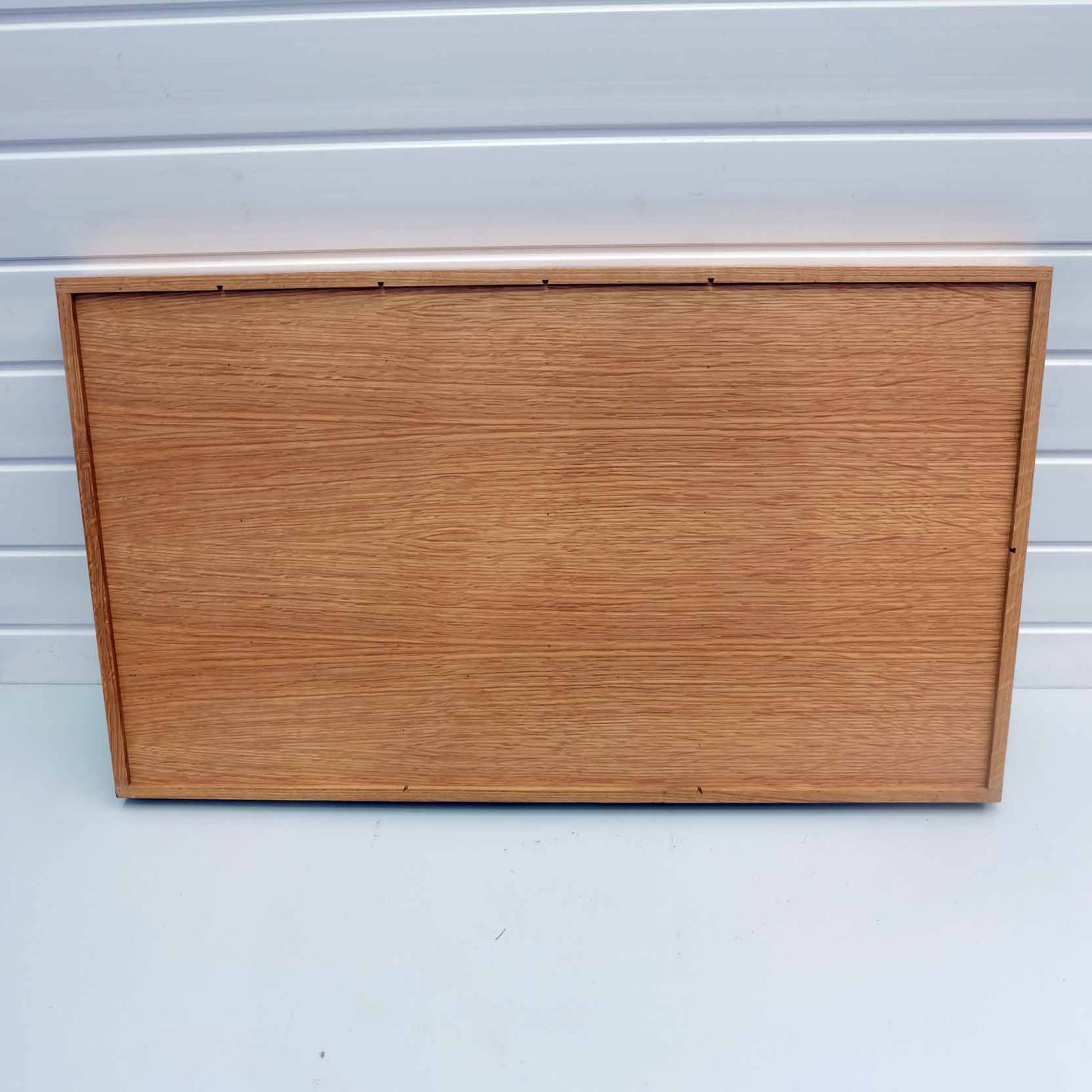Solid Wood Drawer Insert. Size 817mm W x 473mm D x 57mm H. 8 x Segments. - Image 5 of 5