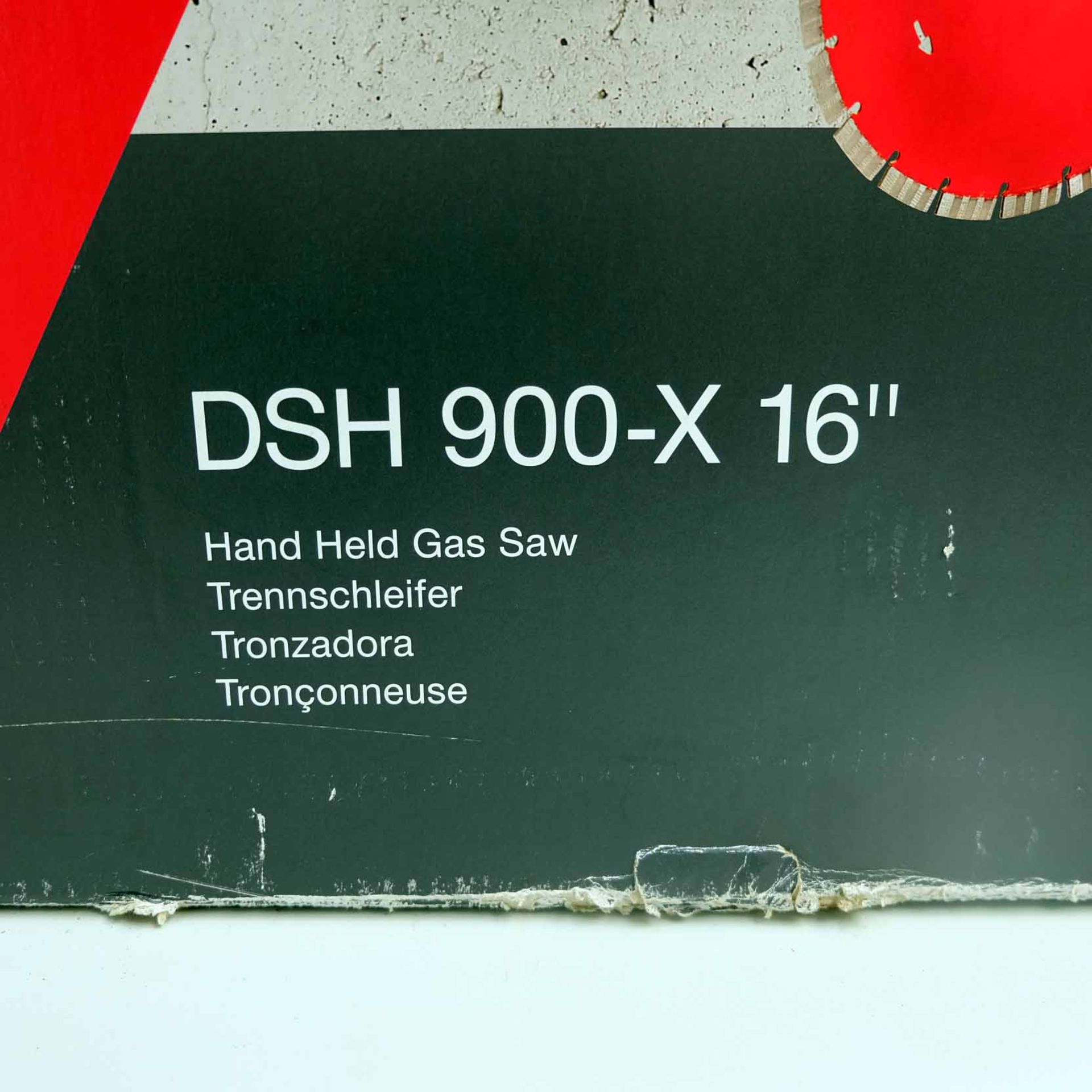 Hilti Hand Held Gas Saw. Model DSH 900-X 16". Complete With SP-16"x1" Blade. Easy Start Auto-Choke S - Bild 23 aus 25