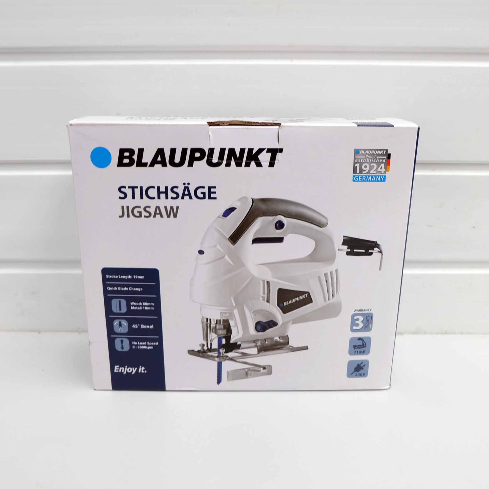 Blaupunkt STITAGE Jigsaw. Model JZ3000. 710W. 0-3000rpm. Stroke Length 19mm. - Image 6 of 9