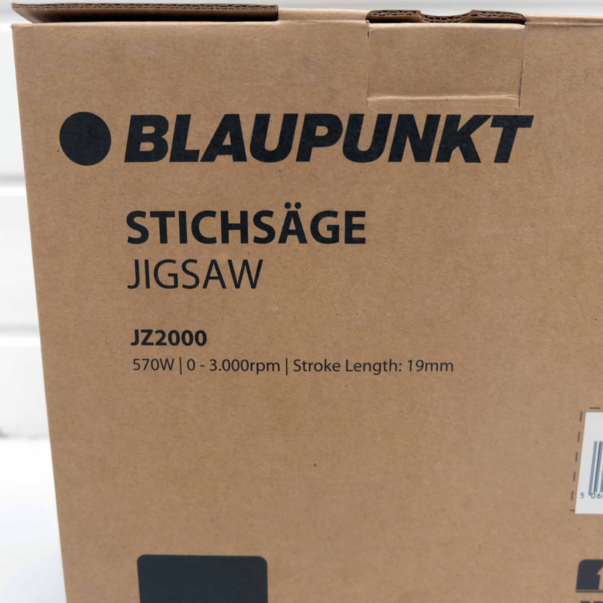 Blaupunkt STITAGE Jigsaw. Model JZ2000. 570W. 0-3000rpm. Stroke Length 19mm. - Image 8 of 10
