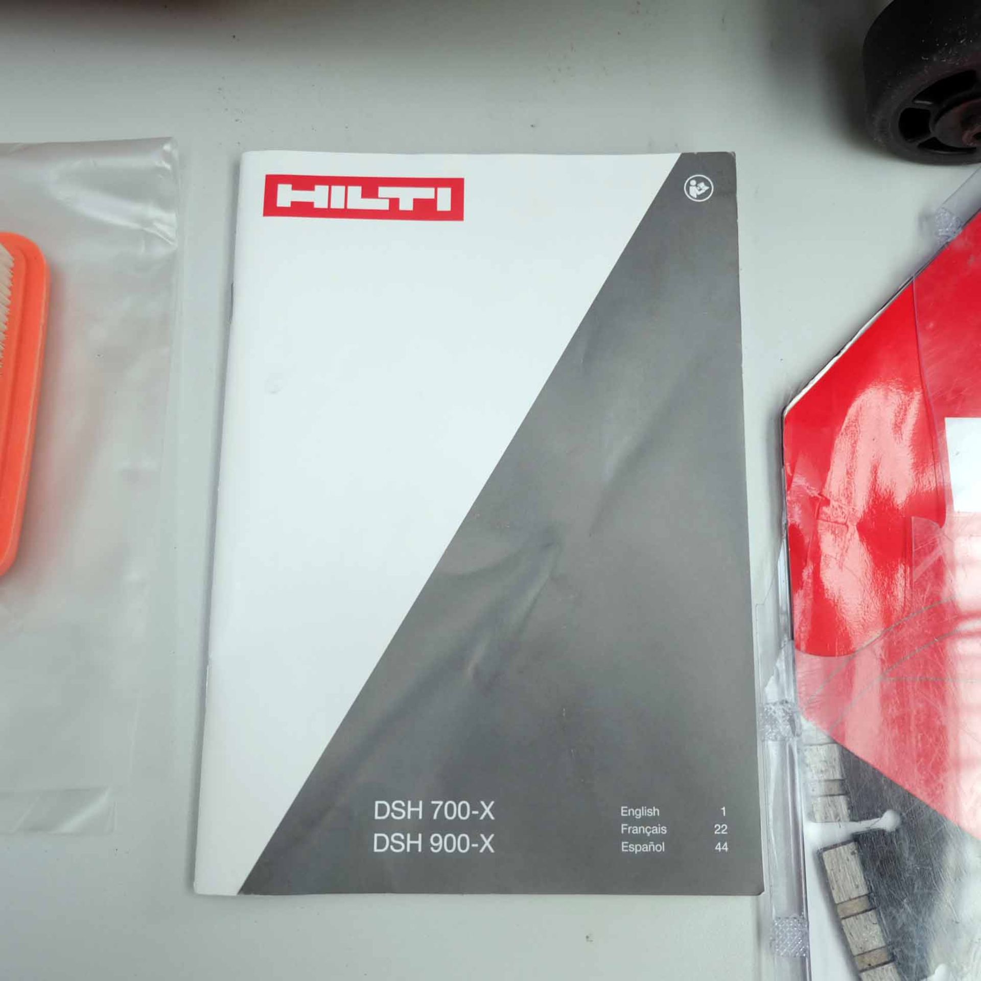 Hilti Hand Held Gas Saw. Model DSH 900-X 16". Complete With SP-16"x1" Blade. Easy Start Auto-Choke S - Image 18 of 22