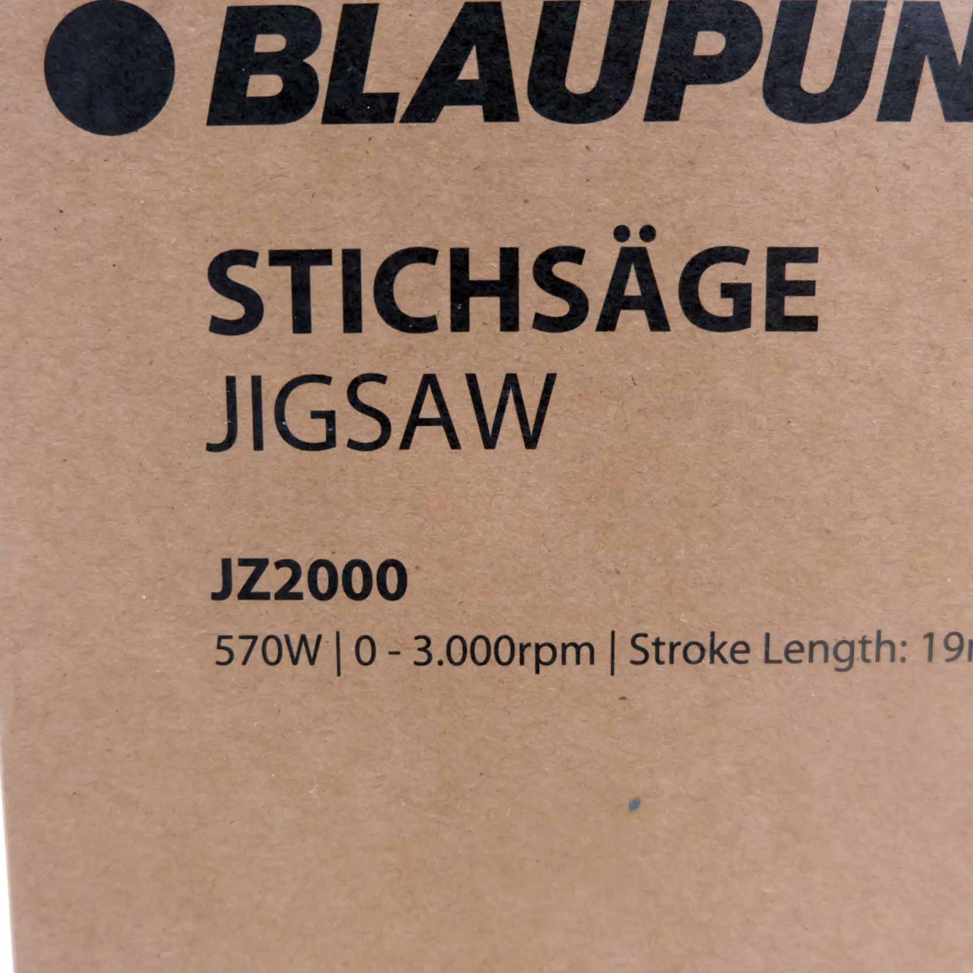 Blaupunkt STITAGE Jigsaw. Model JZ2000. 570W. 0-3000rpm. Stroke Length 19mm. - Image 8 of 9