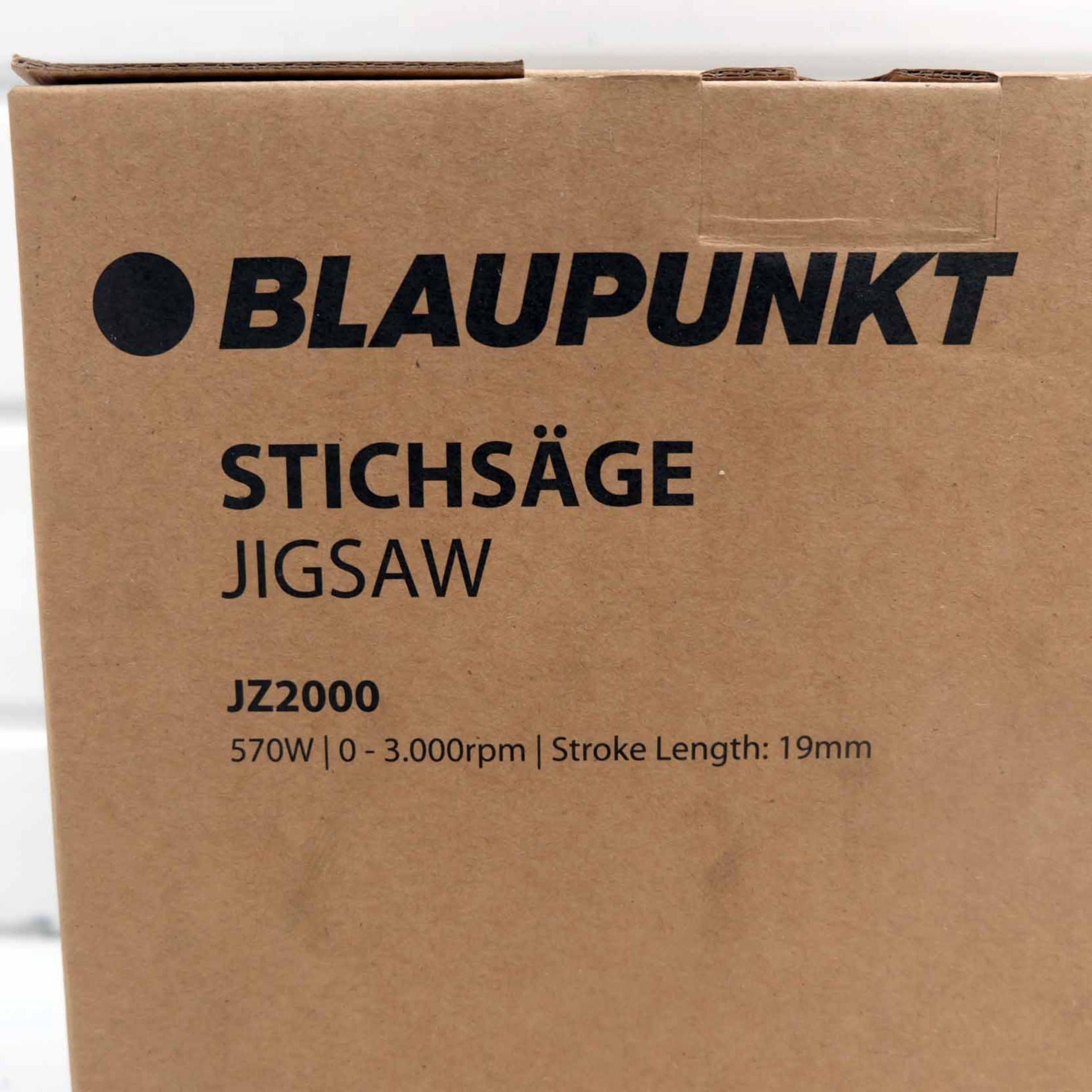 Blaupunkt STITAGE Jigsaw. Model JZ2000. 570W. 0-3000rpm. Stroke Length 19mm. - Image 8 of 10