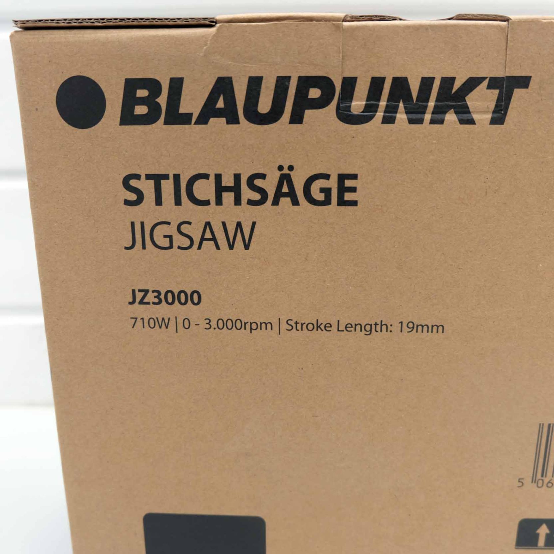 Blaupunkt STITAGE Jigsaw. Model JZ3000. 710W. 0-3000rpm. Stroke Length 19mm. - Image 6 of 8